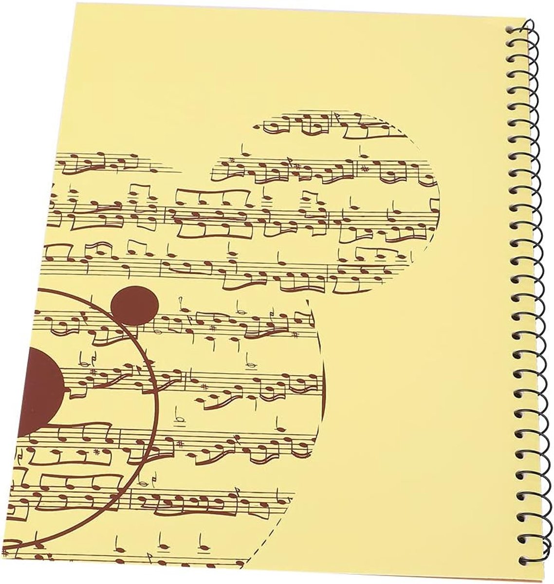 Manuscript Papier 50 Pagina's Lege Blad Muziek Personeel Papier Muzikanten Notebook Schrijven Papier voor Muzikanten