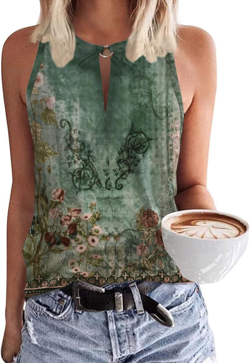 Tanktop dames blouse dames zomer bovendeel V-hals mouwloos shirt