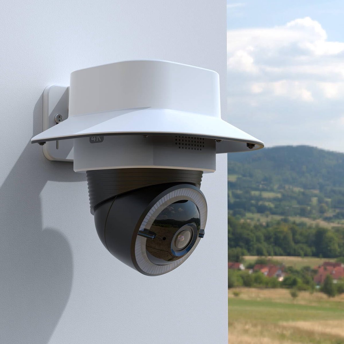 bescherming voor eufy solocam E30/E42, camera zonwering regenbescherming accessoire voor eufy SoloCam E30/E42, beschermt je camera tegen regen en UV-stralen