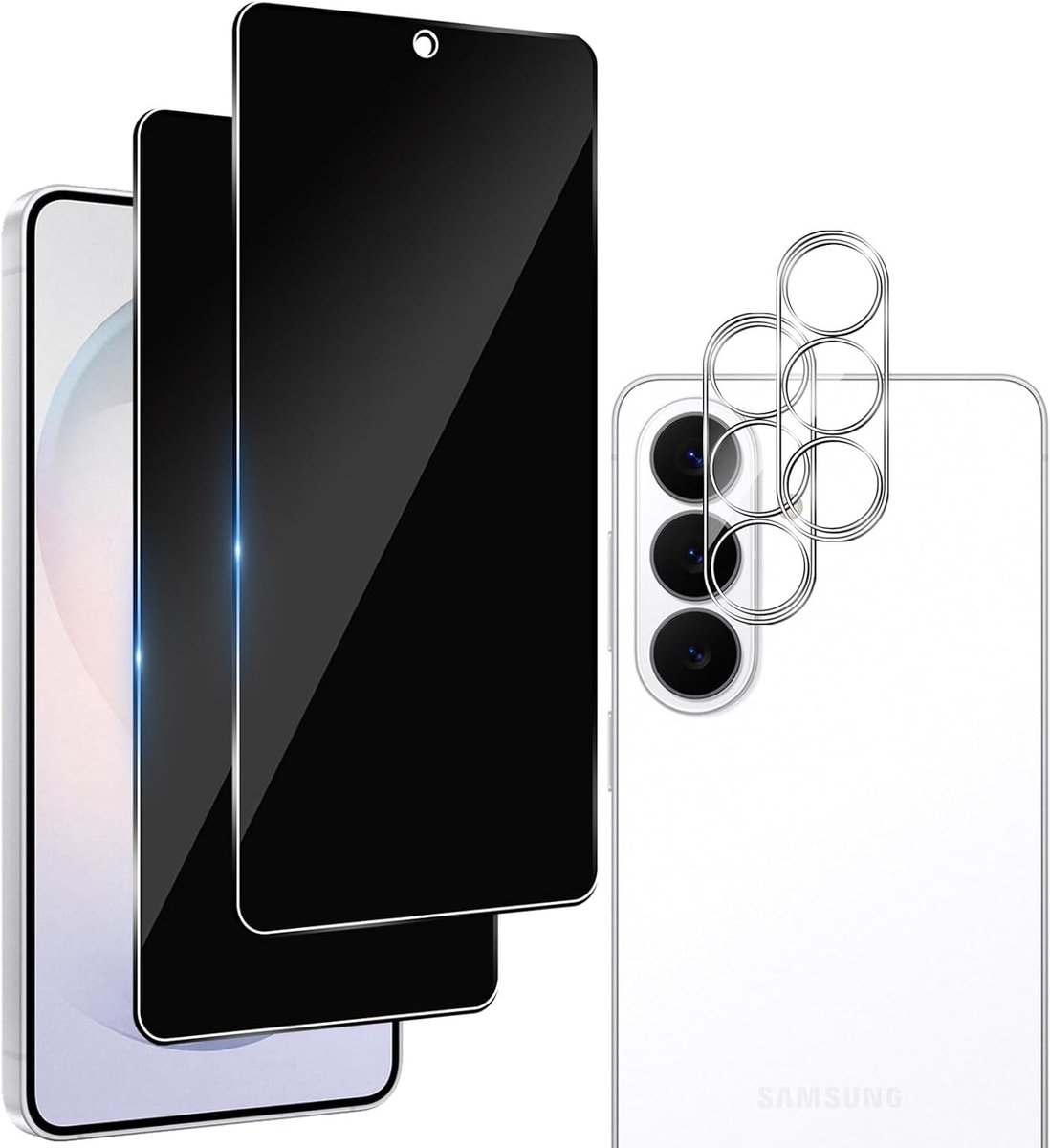 Gehard glas voor Samsung Galaxy S26 5G, anti-spionage
