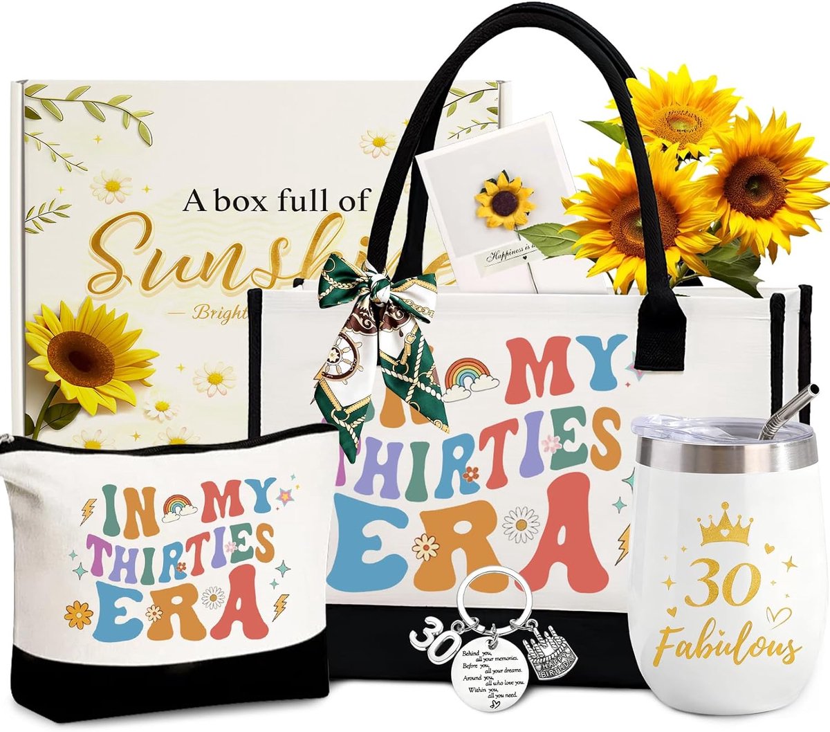 cadeaus voor vrouwen 30 40 50 60 70, wit, 30 geburtstag frauen, Minimalistisch