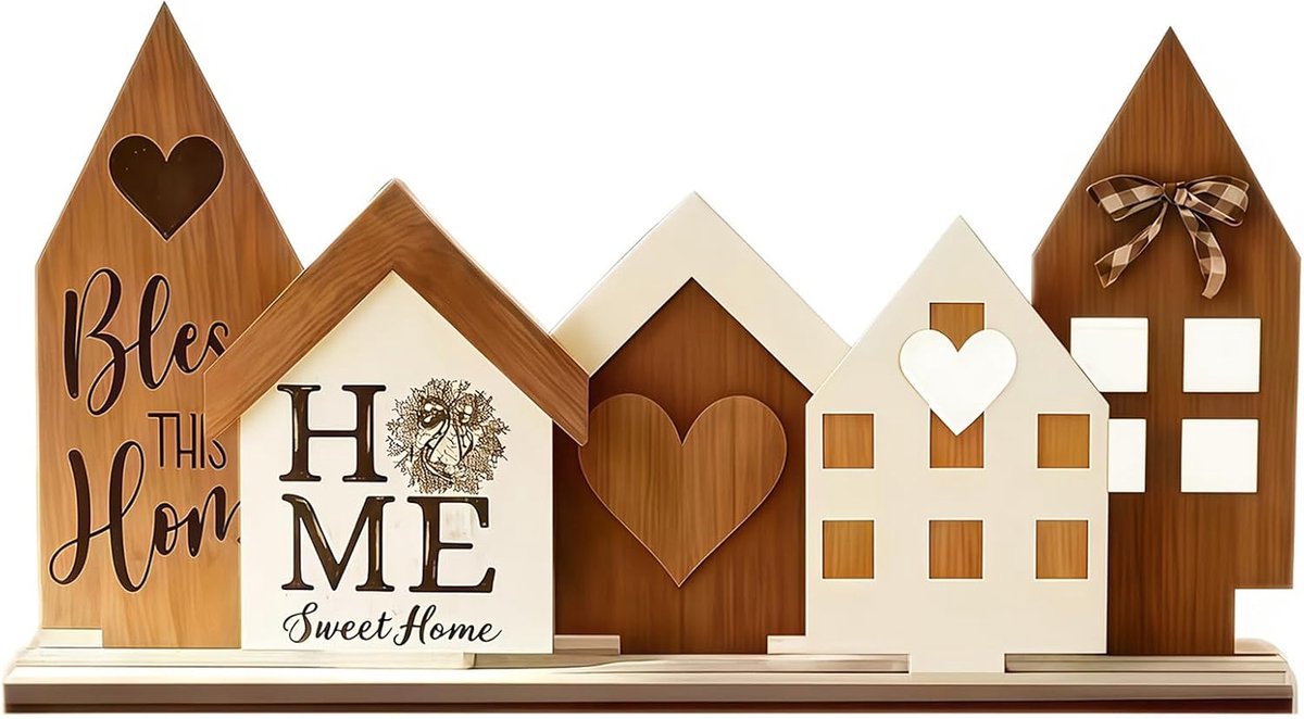 Houten Decoratie, Woonaccessoire voor Woonkamer, Hal & Slaapkamer