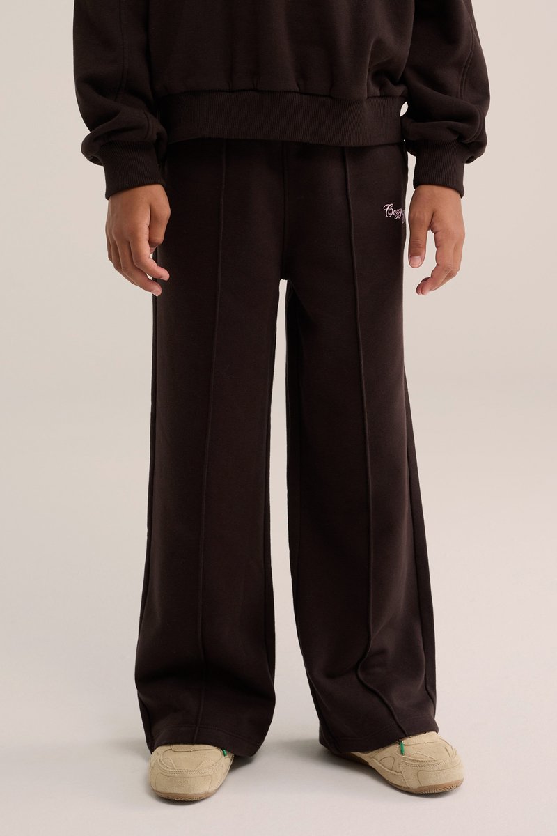 WE Fashion Meisjes wide leg joggingbroek