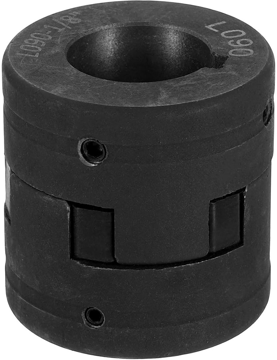 1/2" tot 1-1/8" L090 flexibele 3-delige L-Jaw koppelingsset & Buna-N NBR rubberen spider voor houtsplijters hybride apparaten