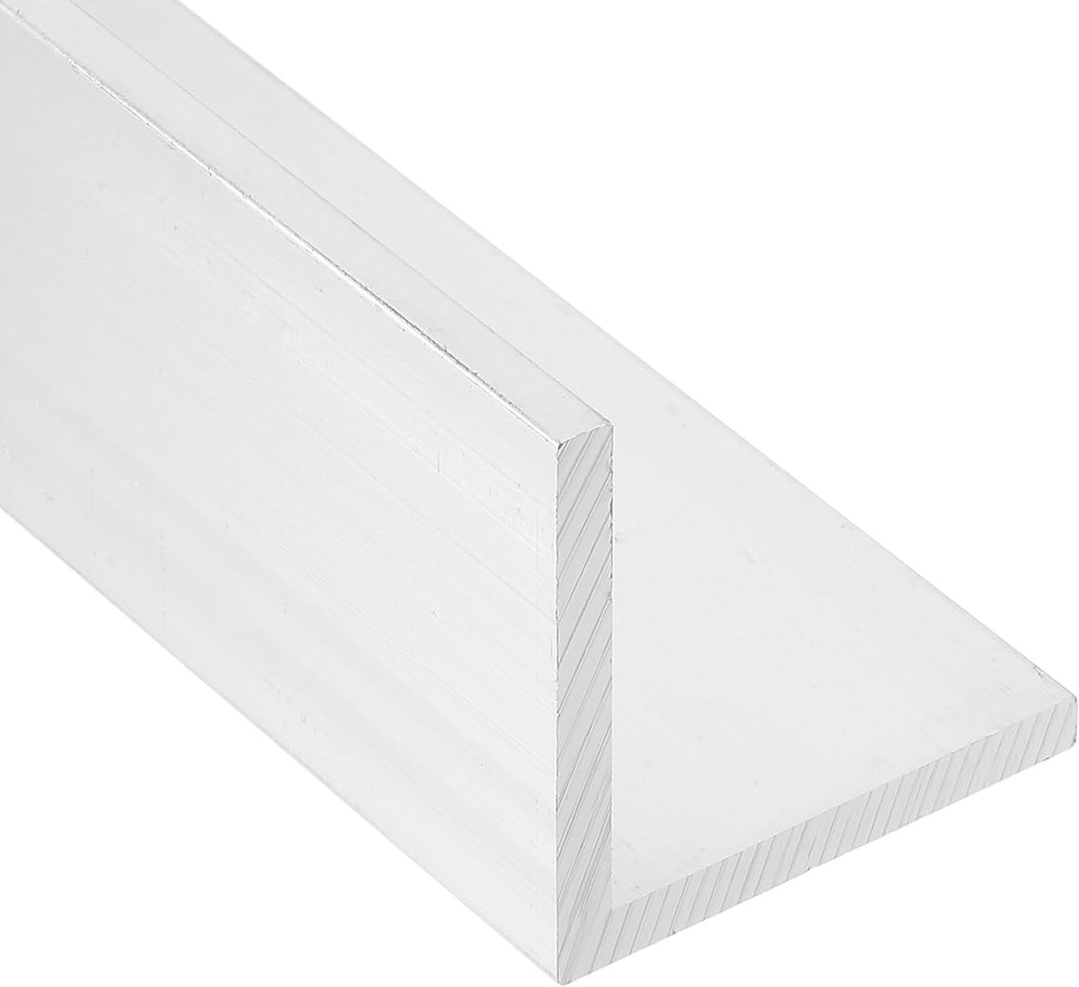 Aluminium hoek, 6,9 x 6,9 x 30,5 cm, lengte 0,6 cm, wanddikte 6063, Temple T5, molen voor bouw, meubels, planken, houders, doe-het-zelf, industrie, 1 stuk