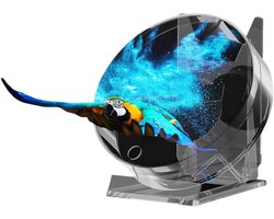 3D Hologram Fan, 3D Hologram Projector met WiFi & App, 1080x1600 Resolutie HD 170 ° LED Holographic Advertising Display met Externe, voor Bedrijfswinkels