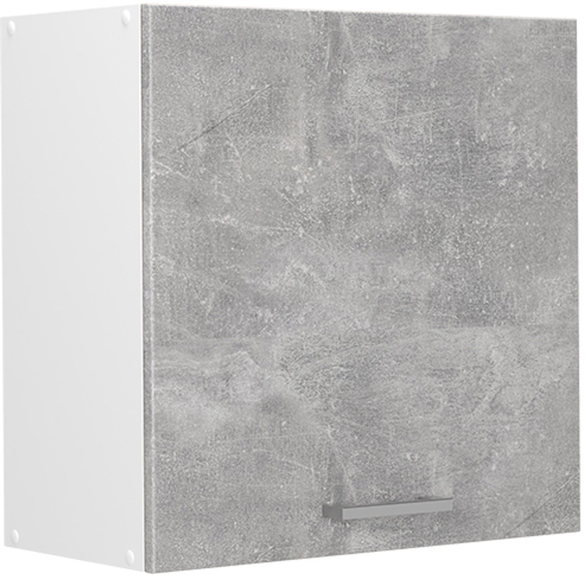 Vicco Hangkast R-Line, Beton/Wit, 60 cm met 1 deur