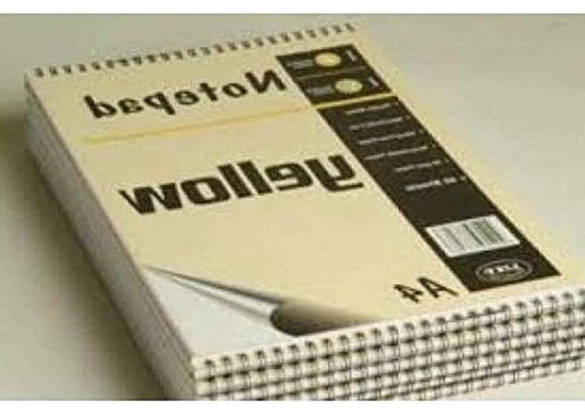 Schrijfblok A4 - Notitieblok - Notities Maken - Gekleurd Papier - A4 Formaat - Gekleurd