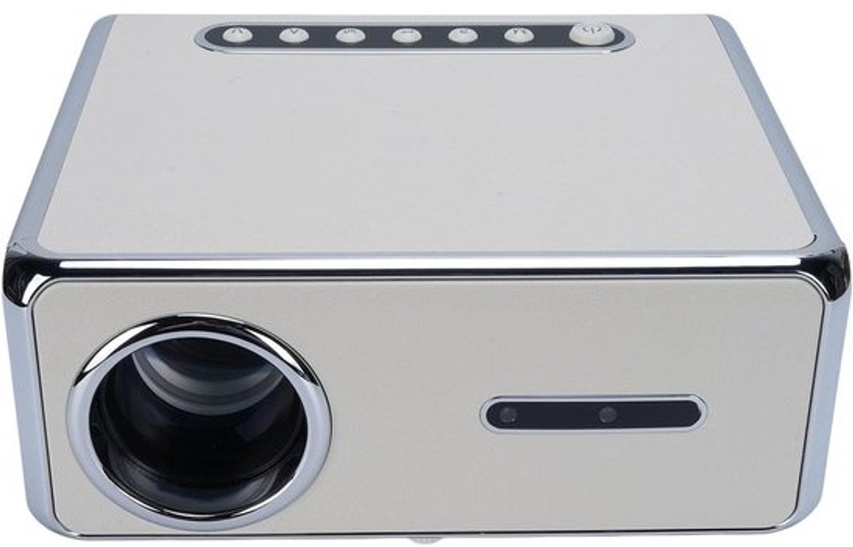 Draagbare Filmprojector - Mini Beamer - Thuisbioscoop Creëren - 150 Inch Scherm - 1080P HD - Zwart