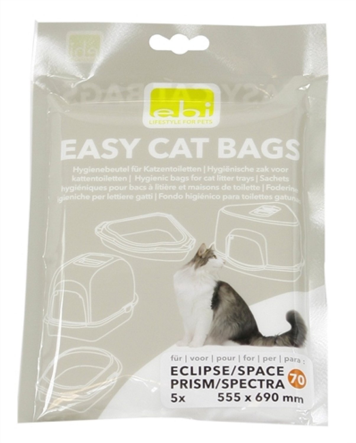 Bol.com EASYCAT JUMBO KATTENBAKZAKKEN aanbieding