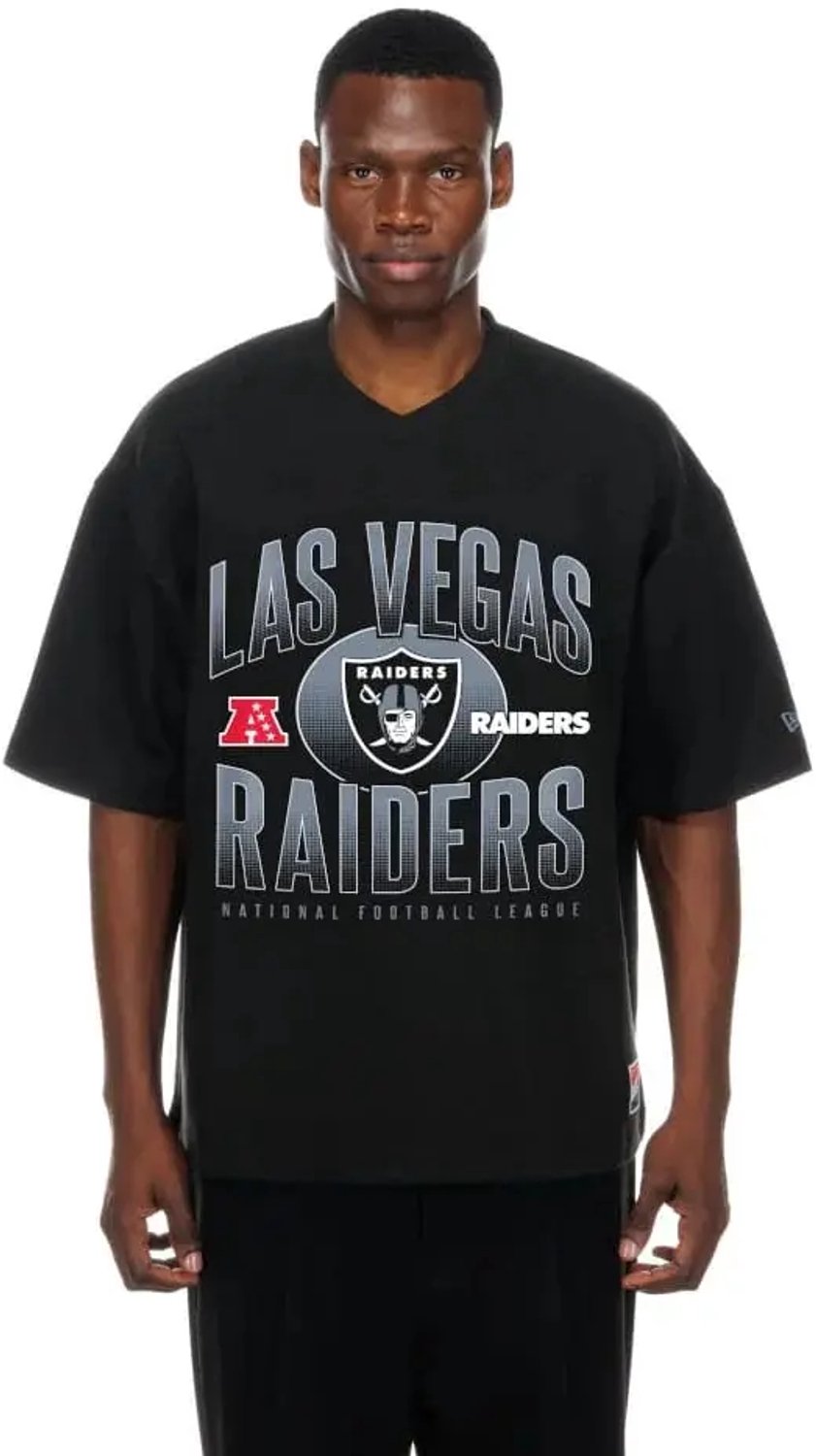 T-shirt Las Vegas Raiders New Era Zwart