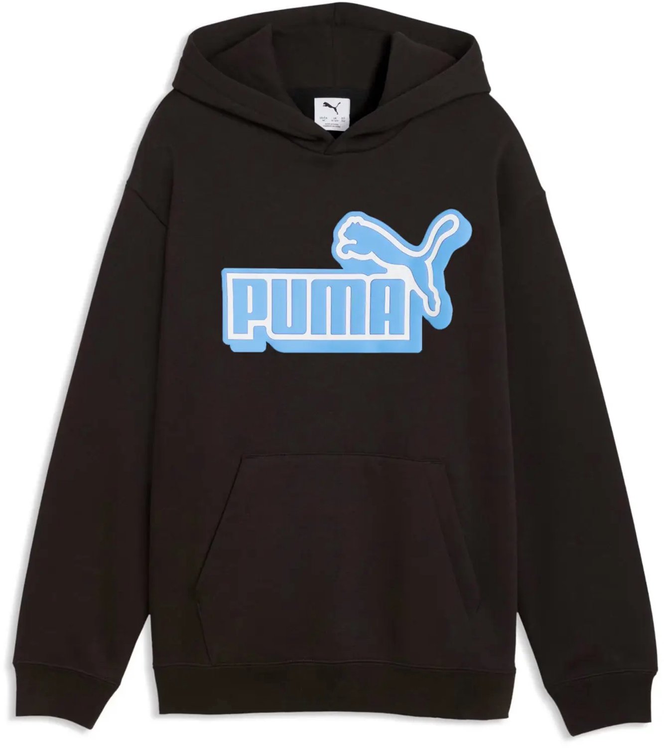 Junior Hoodie Puma No. 1 Logo Zwart