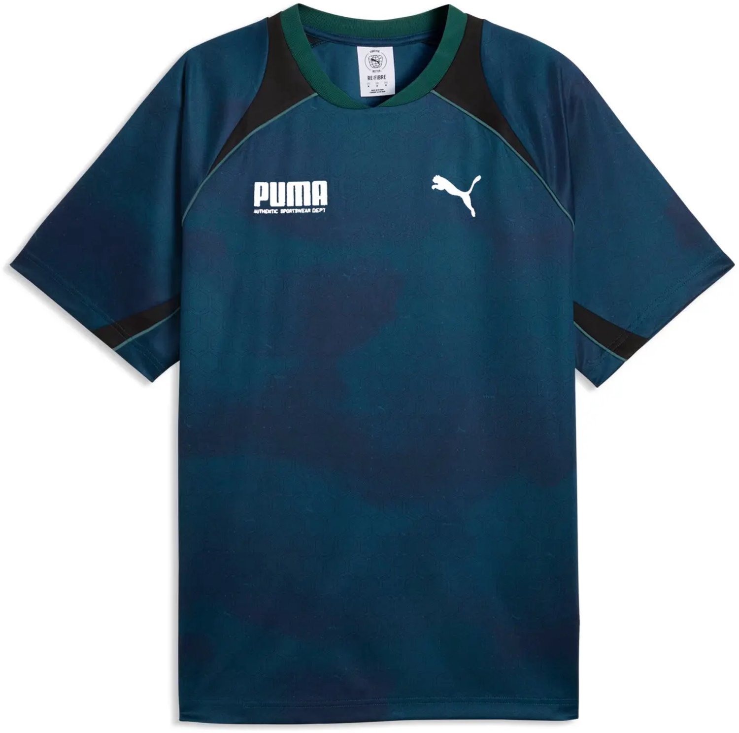 Graphic print T-shirt Puma Blauw