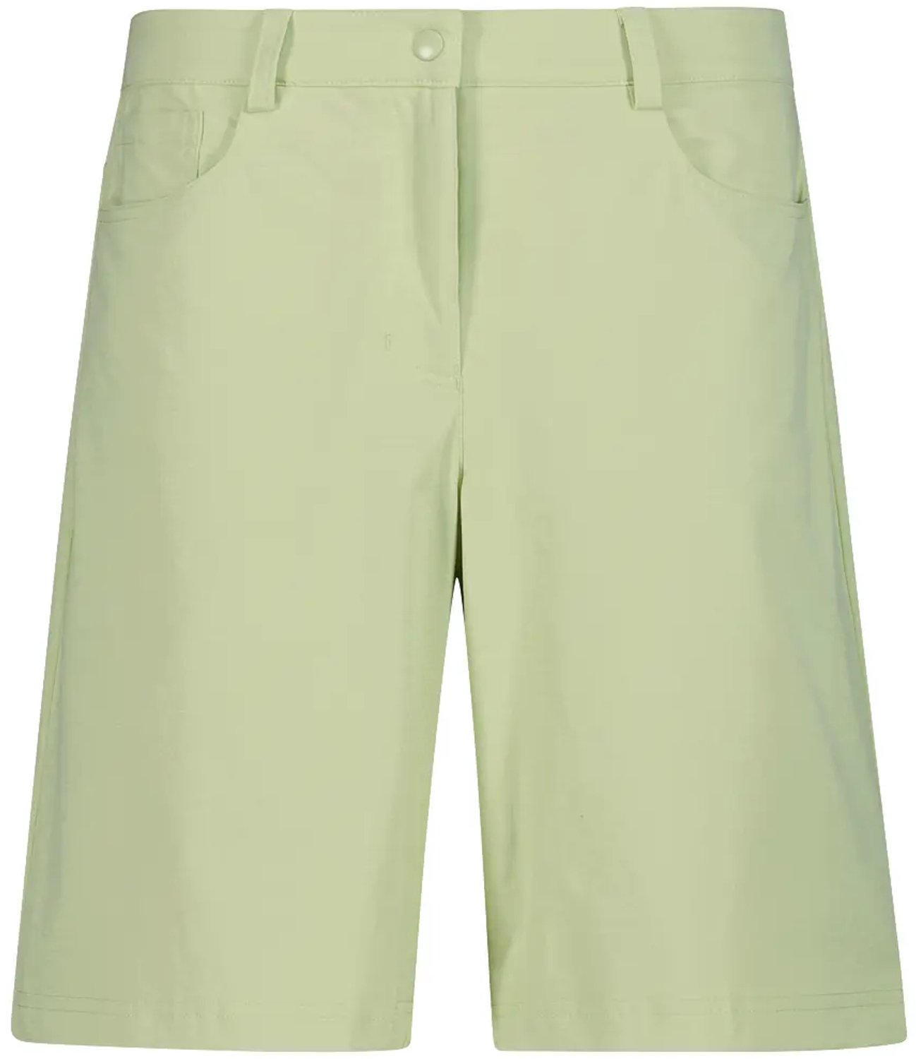 Bermuda in compact 4-way stretch dames CMP Pastelgroen