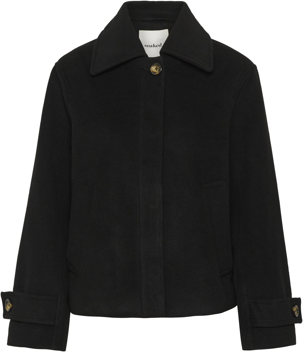 Damesjas Soaked in Luxury Rubie Akeleje Zwart