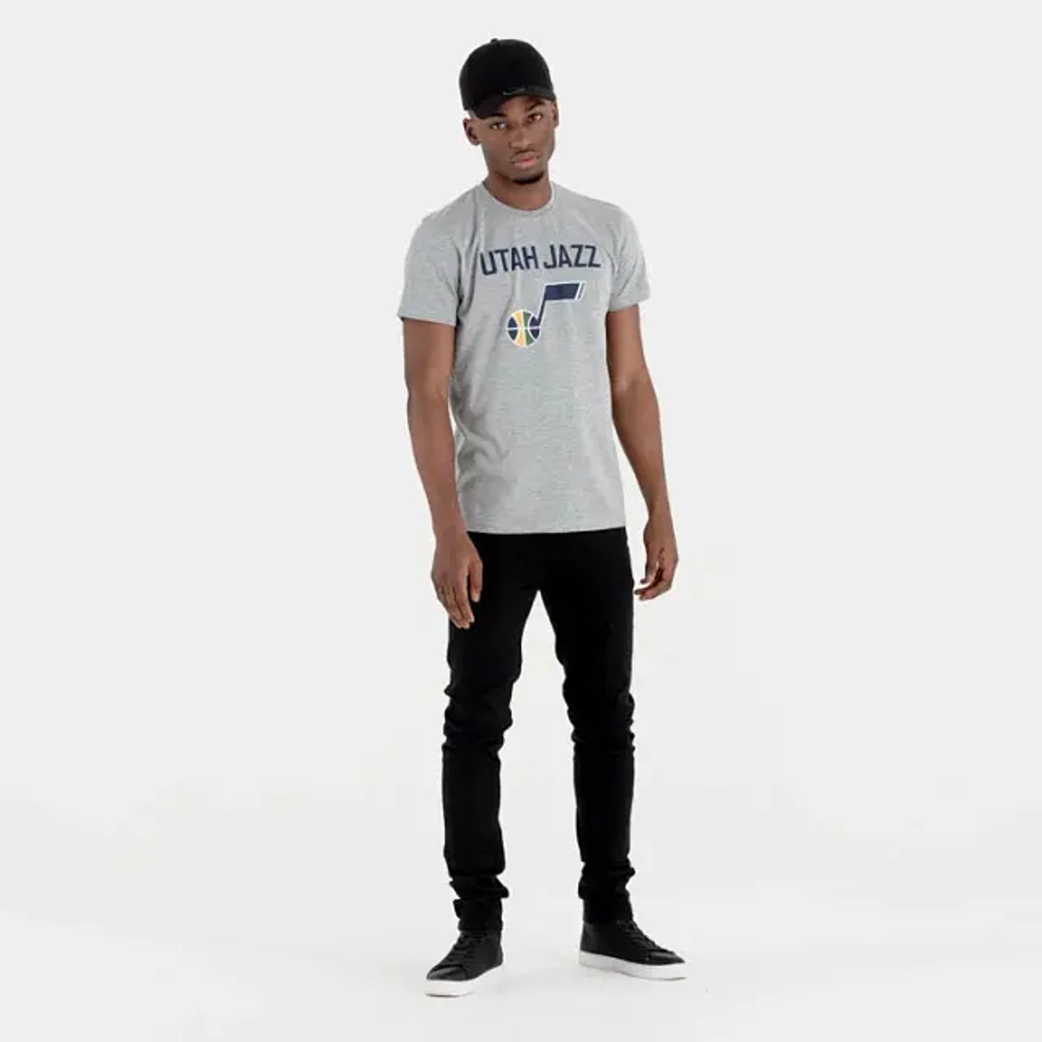 T-shirt Utah Jazz NBA Grijs
