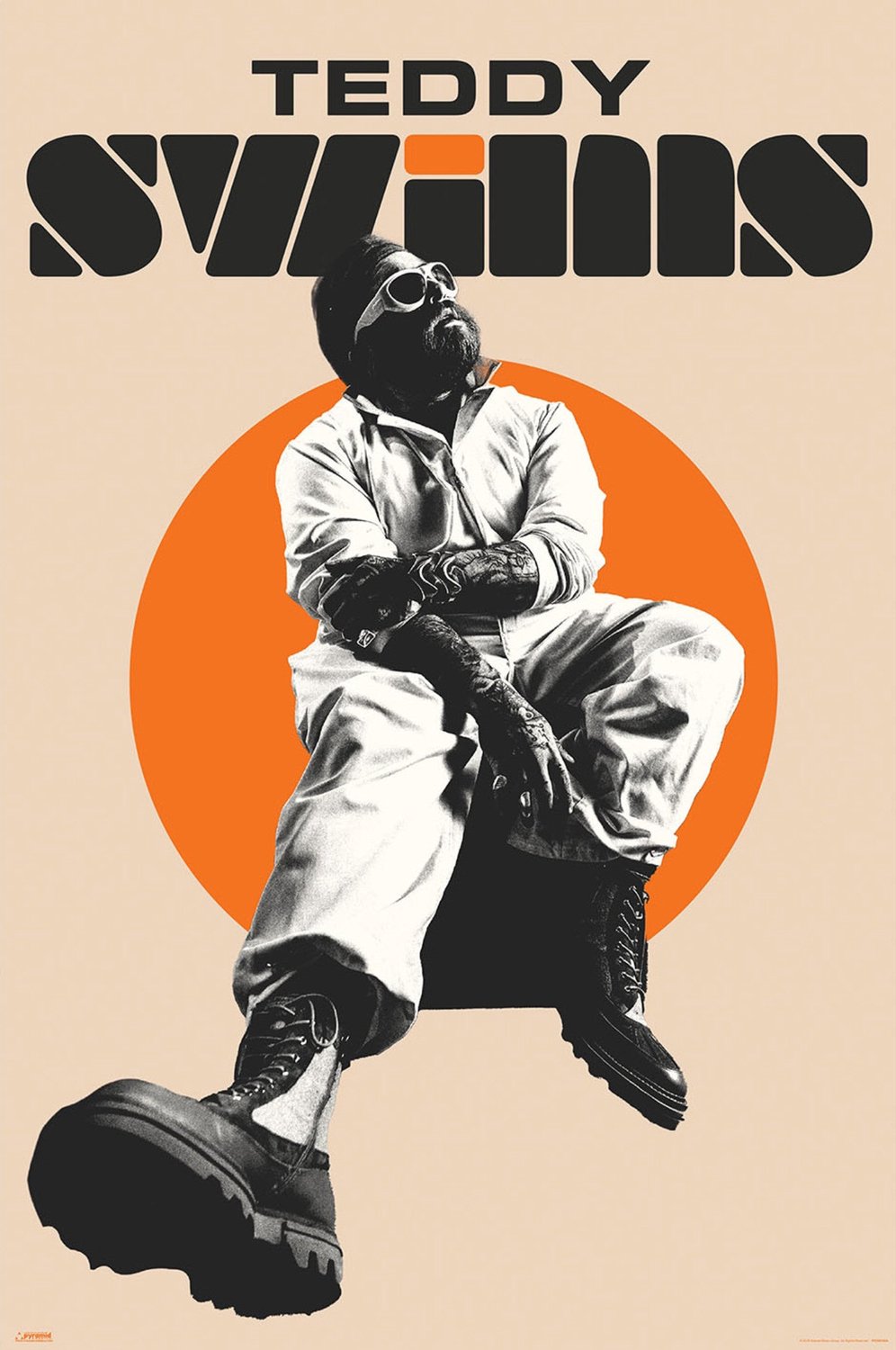 Pyramid Poster Teddy Swims 61x91,5cm Divers