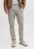 Jack & Jones Heren Chino Broek JPSTMARCO JJFURY slim Grijs 33W / 32L Volwassenen