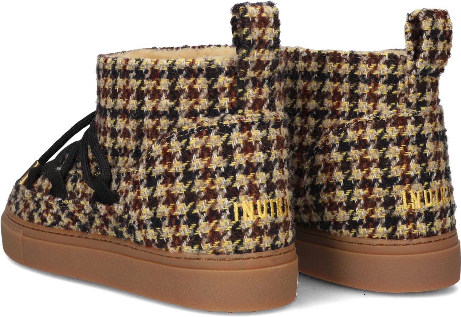 Inuikii Plaid Low Laarzen - Textiel - Dames - Multi - Maat 37