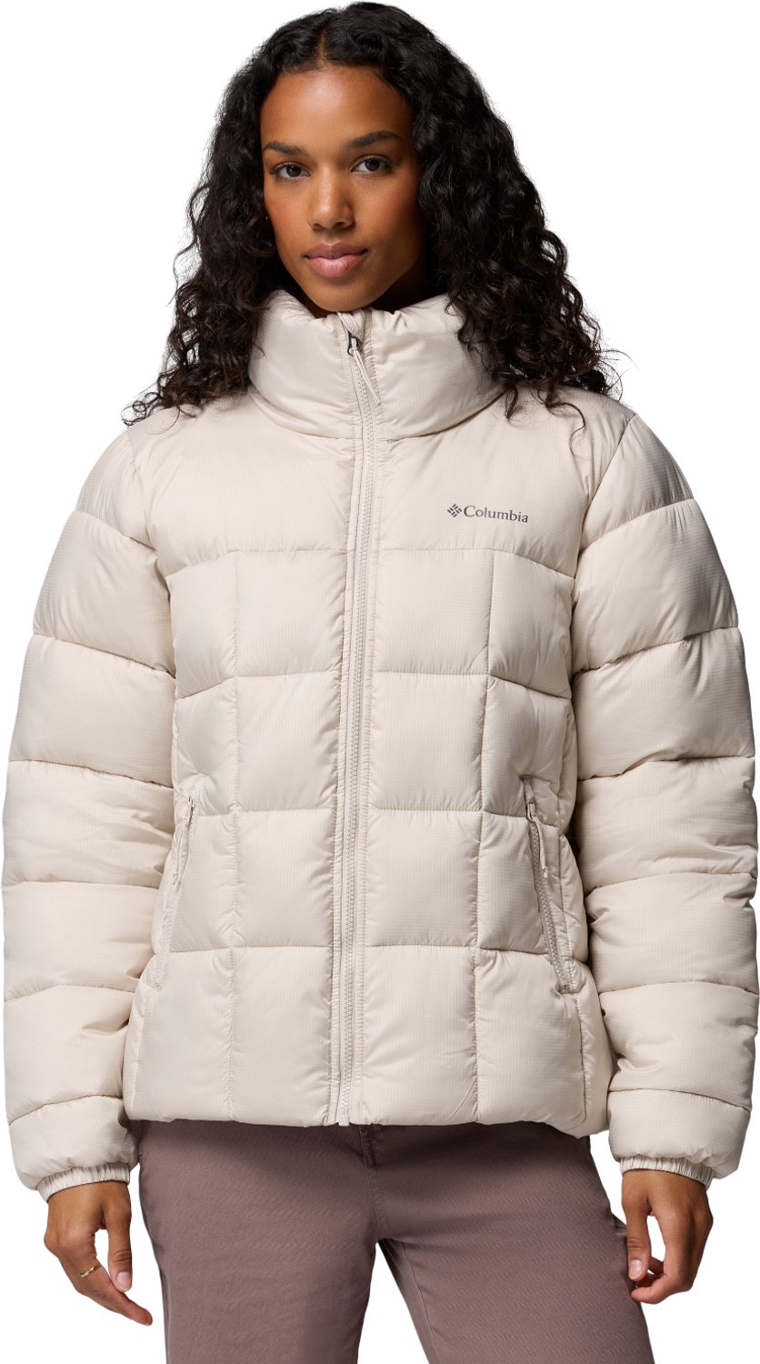 Columbia Puffect III Full Zip Jacket Vrouwen kurtki zimowe Beige