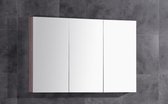 Spiegelkast - T9319-TCG-177 - Lichtbruin - 120x80cm.
