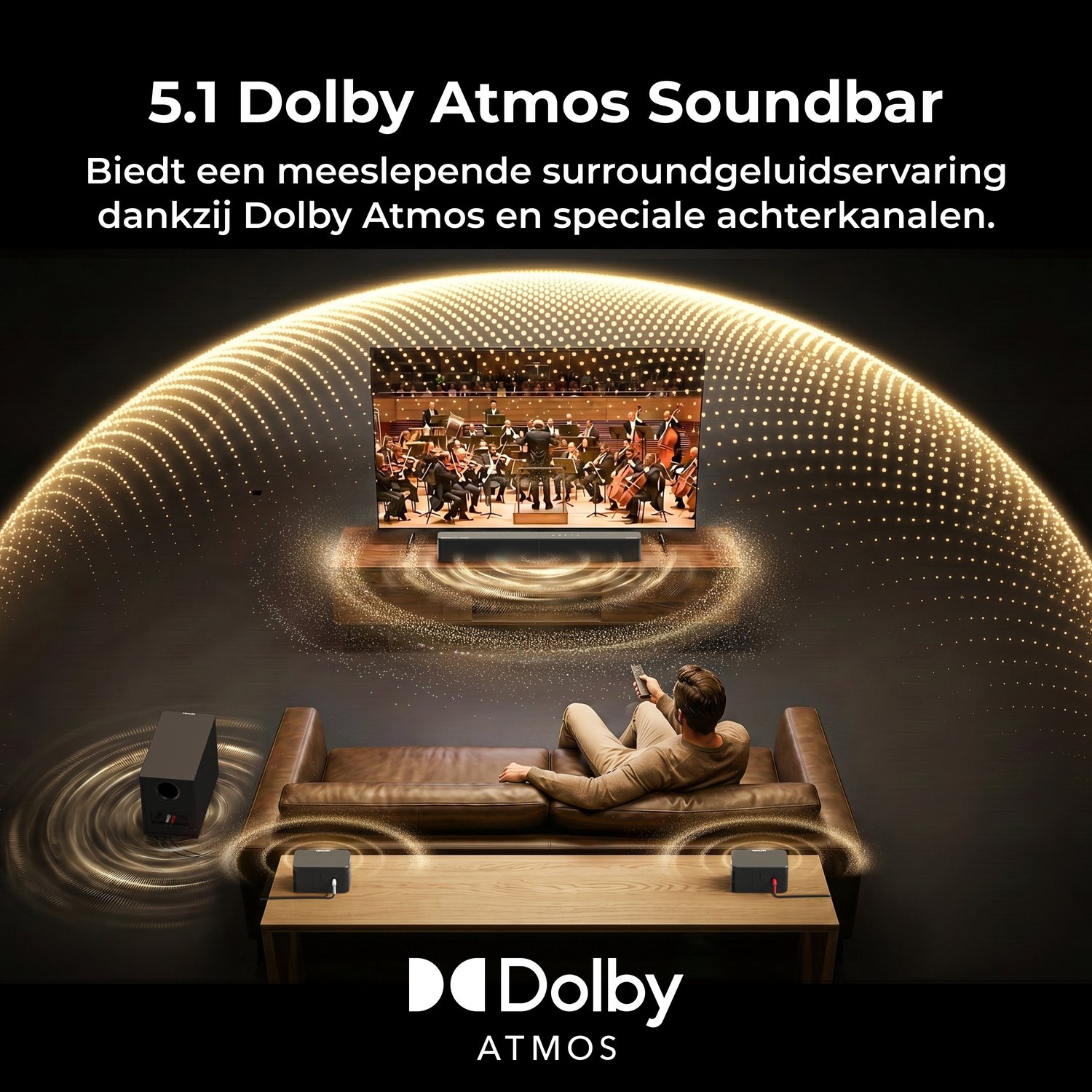 ULTIMEA Poseidon D50 Soundbar met - afbeelding 3