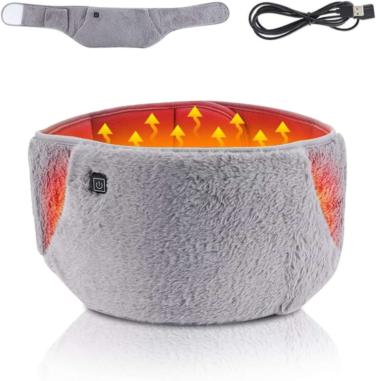 Menstruatie warmteband - Zacht - Elektrische handwarmer - Elektrische buikwarmer - Menstruatiepijn - Pijnverlichting bij buikpijn - Handwarmer - 3 standen - Verjaardags kado - Winter must have