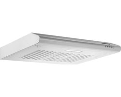 Heinner CH-201SS Onderbouw Afzuigkap 60 cm – 209,7 m³/u – 3 Standen – LED-verlichting – Aluminium Vetfilter – Recirculatie – 5 Jaar Garantie – Zilver