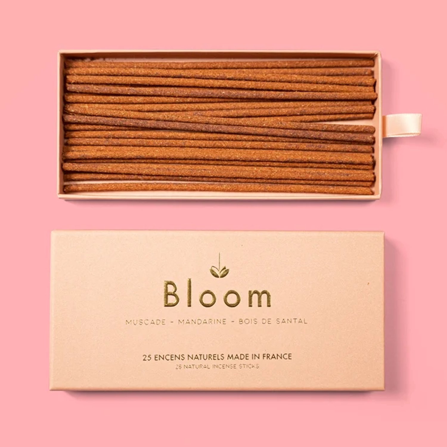 My-Moments.nl Bloom Bubble Shell - Wierook - Nutmeg - Mandarin - Sandalwood roze