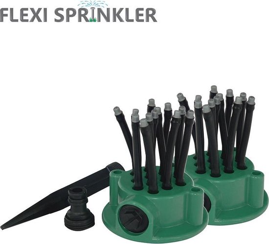 Orange Donkey Flexipoint Sprinkler 2-pack Tuinsproeier