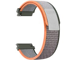 Vancle Horlogebandje 20 mm voor dames en heren, zachte klittenbandsluiting, smartwatch-armband, 20 mm, sport - ShopVlot