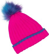 Mim-pi Meisjes Muts - Roze - Maat 5-7 yrs