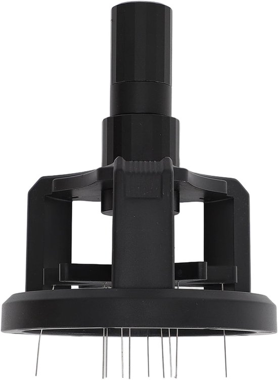 Koffiemixer van Aluminium en RVS met Scheidingsnaald voor Perfecte Koffiecreaties (53mm) — afbeelding 3