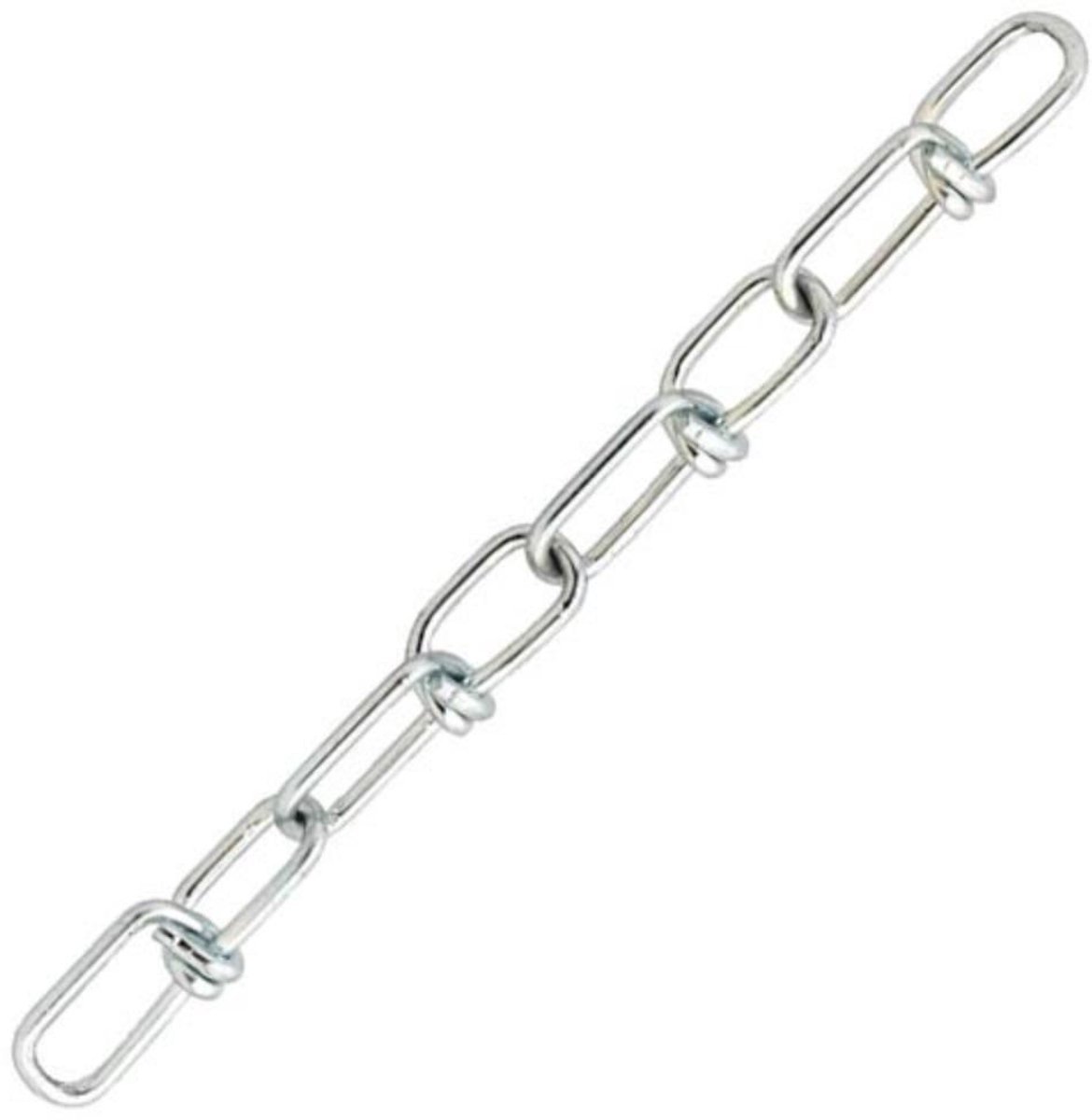 Viktorketting – 2,8 mm verzinkt – per meter – decoratieve ketting staal