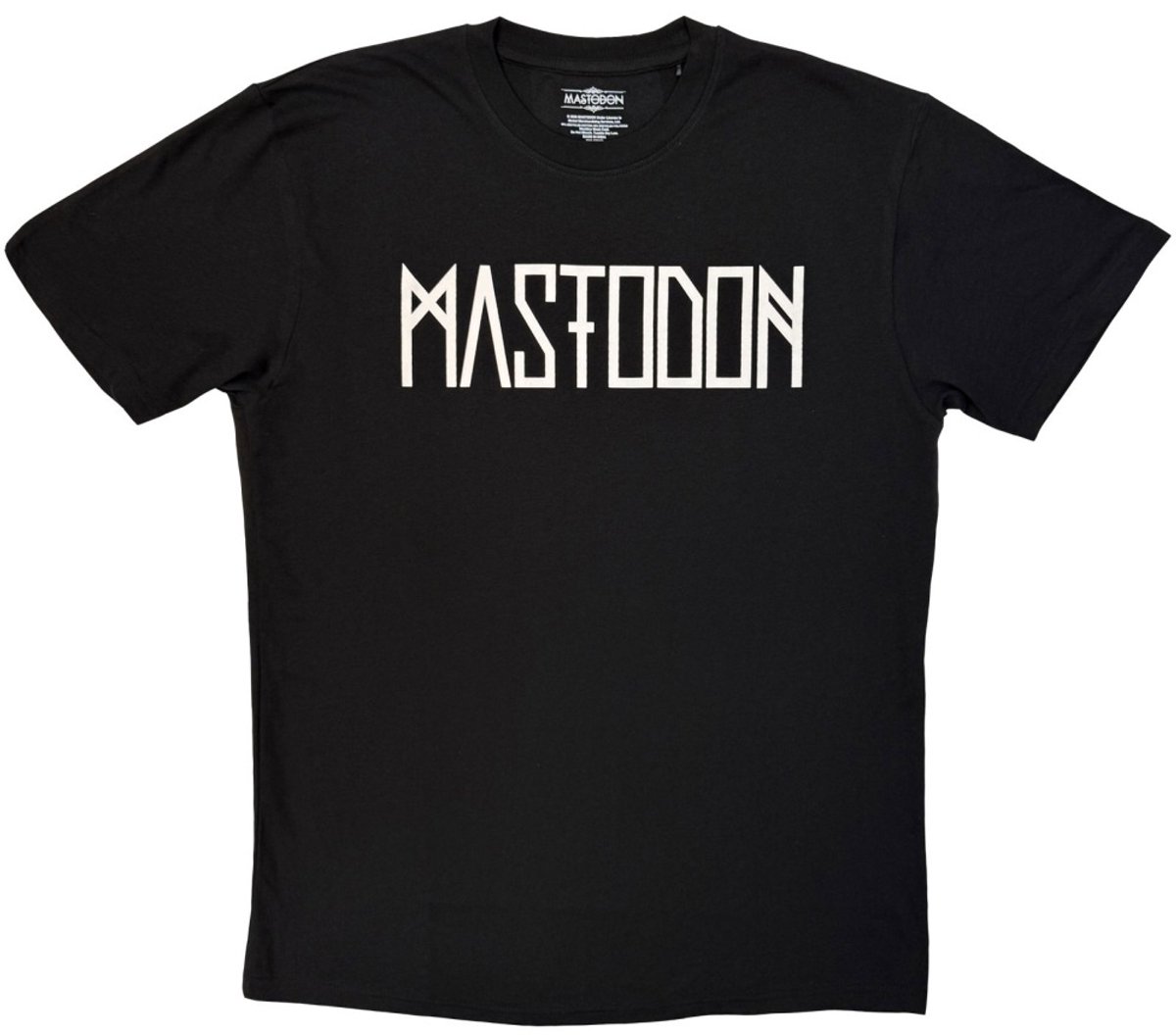 Mastodon - Logo Mono Heren Tshirt - 2XL - Zwart/Wit