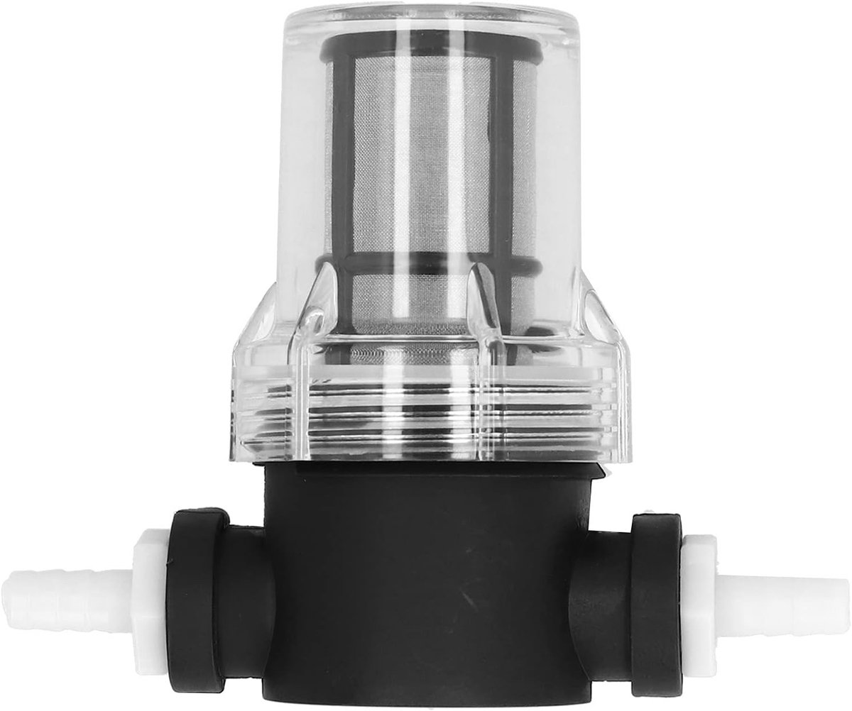 150 Micron 80 Mesh Inline Filter voor Thuisbrouwerij, Verbetert Smaak en Helderheid, Duurzaam Kunststof voor 3/8 Inch Sifonbuizen