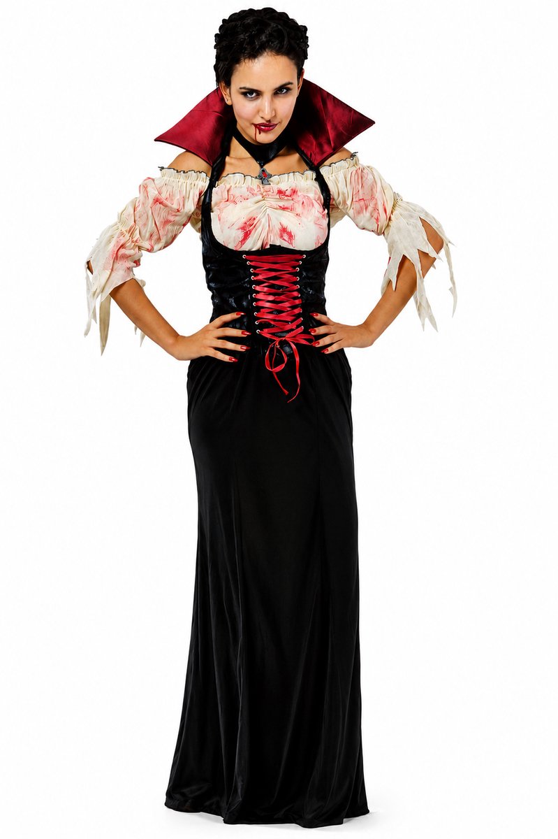 Wicked Costumes - Vamp Temptress - Maat M - Vampier - Halloween - Horror - Verkleden