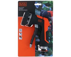 BLACK+DECKER Sproeikop - 10 Standen - Universeel - Zwart/ Oranje