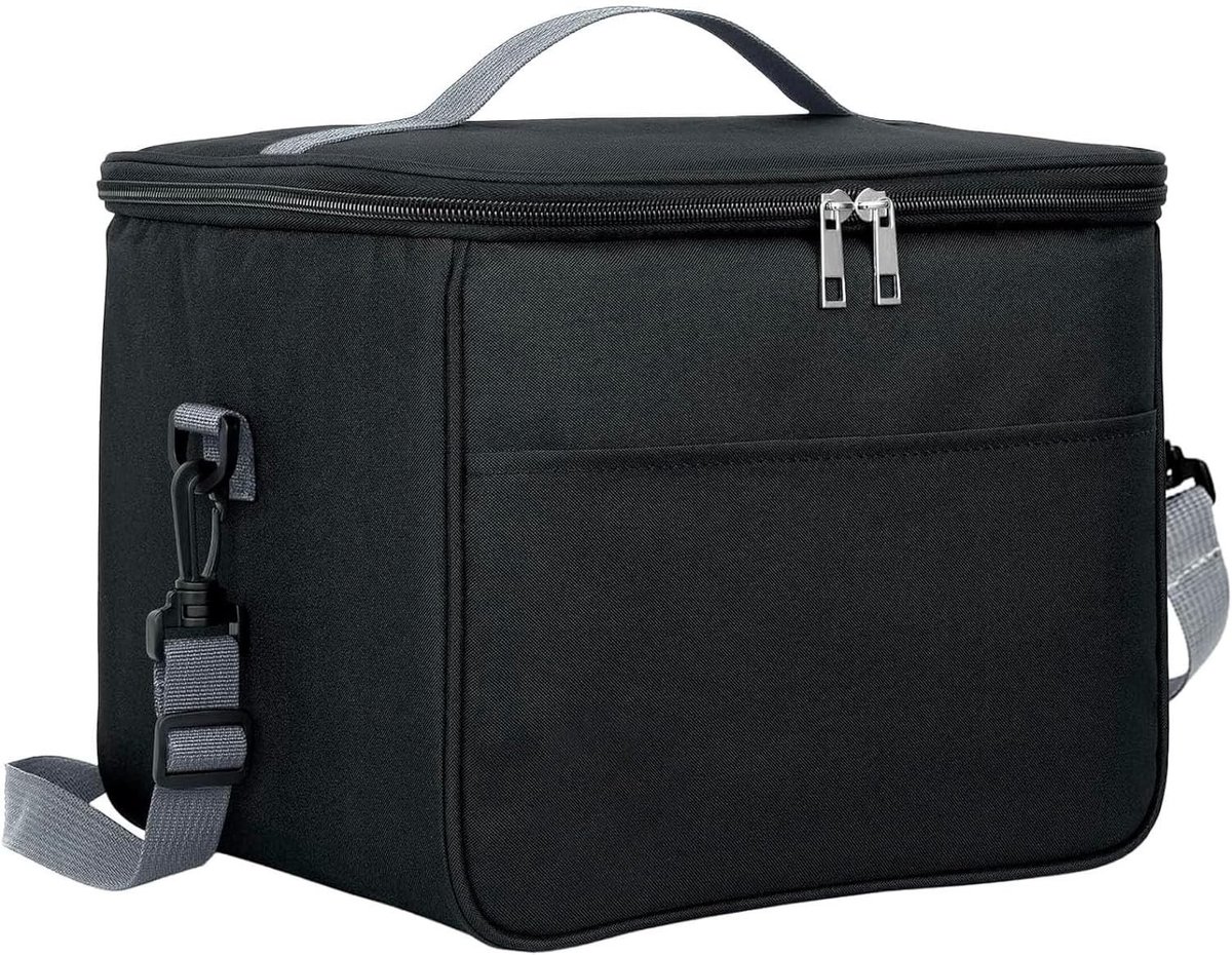 Isolerende Lunchtas voor Mannen en Vrouwen, 12.7L, Waterdicht en Lekvrij, Perfect voor Picknick, Camping en Reizen