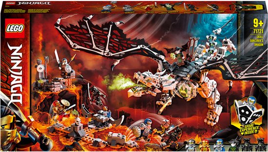 LEGO NINJAGO Skull Sorcerer’s Draak 71721
