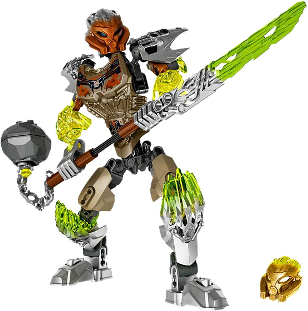 LEGO BIONICLE Pohatu Uniter of Stone, Bouwpakket, 7 jaar, 90 stuk(s)