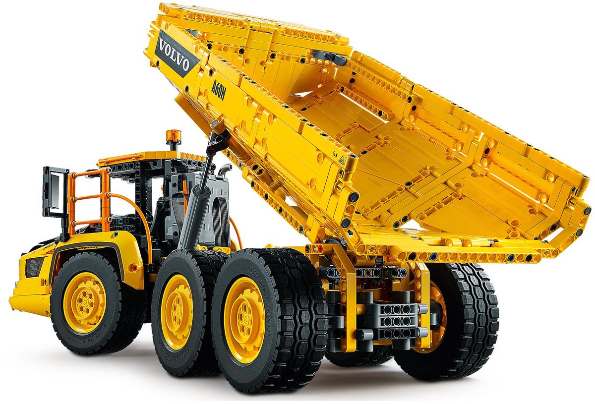 LEGO® Technic Volvo 6x6 Truck met kieptrailer (42114) bouwset, speelgoedmodel van een Volvo truck voor kinderen die dol zijn op constructievoertuigen (2193 onderdelen) — cadeau in Spellen & Speelgoed - foto 4