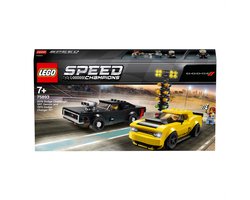 LEGO 2018 Dodge Challenger SRT Demon and 1970