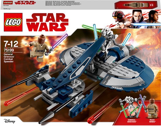 LEGO Star Wars Gevechtsspeeder van General Grievous 75199
