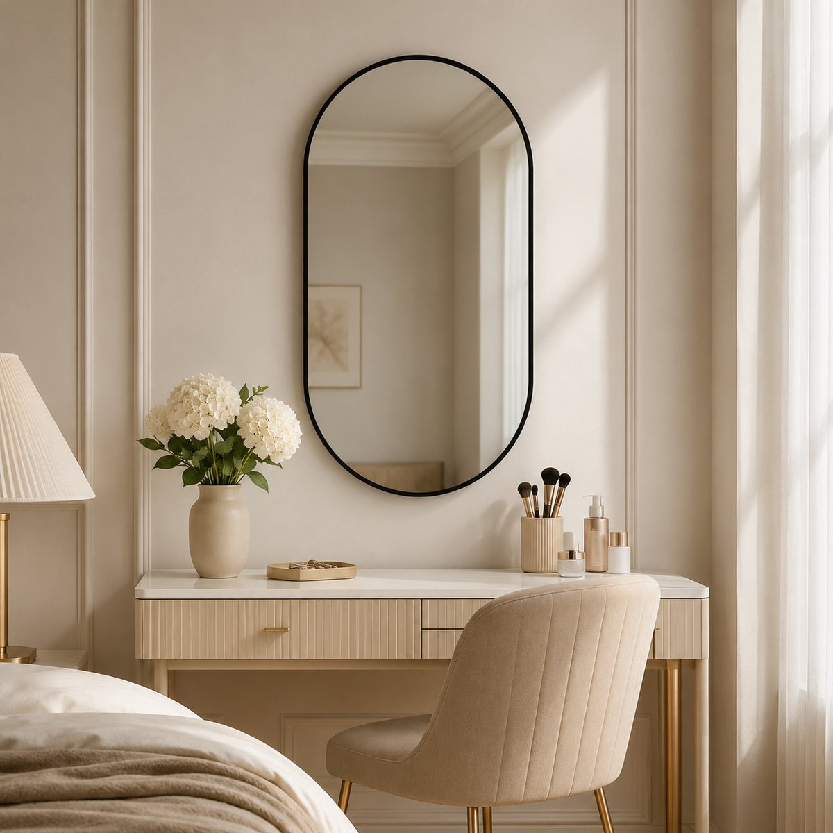 50*80cm Flexi-Hang Ellipse Badkamerspiegel