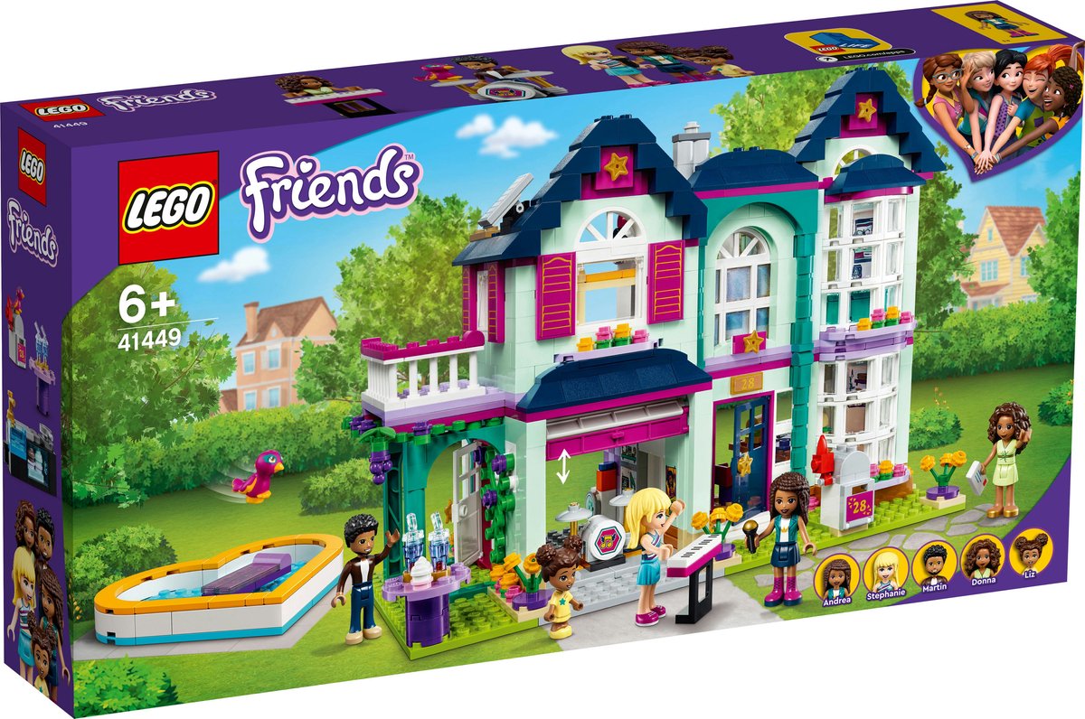 LEGO Friends Andrea’s familiehuis 41449 — afbeelding 21