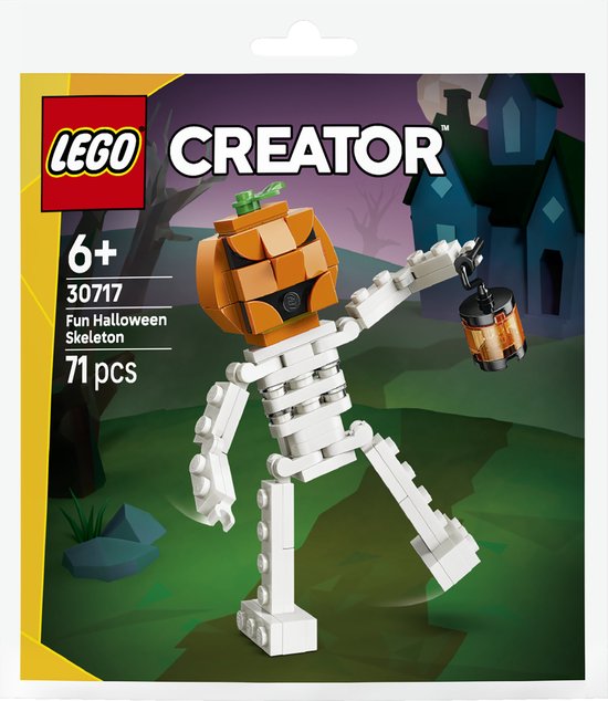 Leuk halloweenskelet