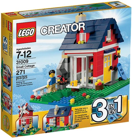 LEGO Creator Small Cottage, Bouwpakket, 7 jaar, 271 stuk(s)