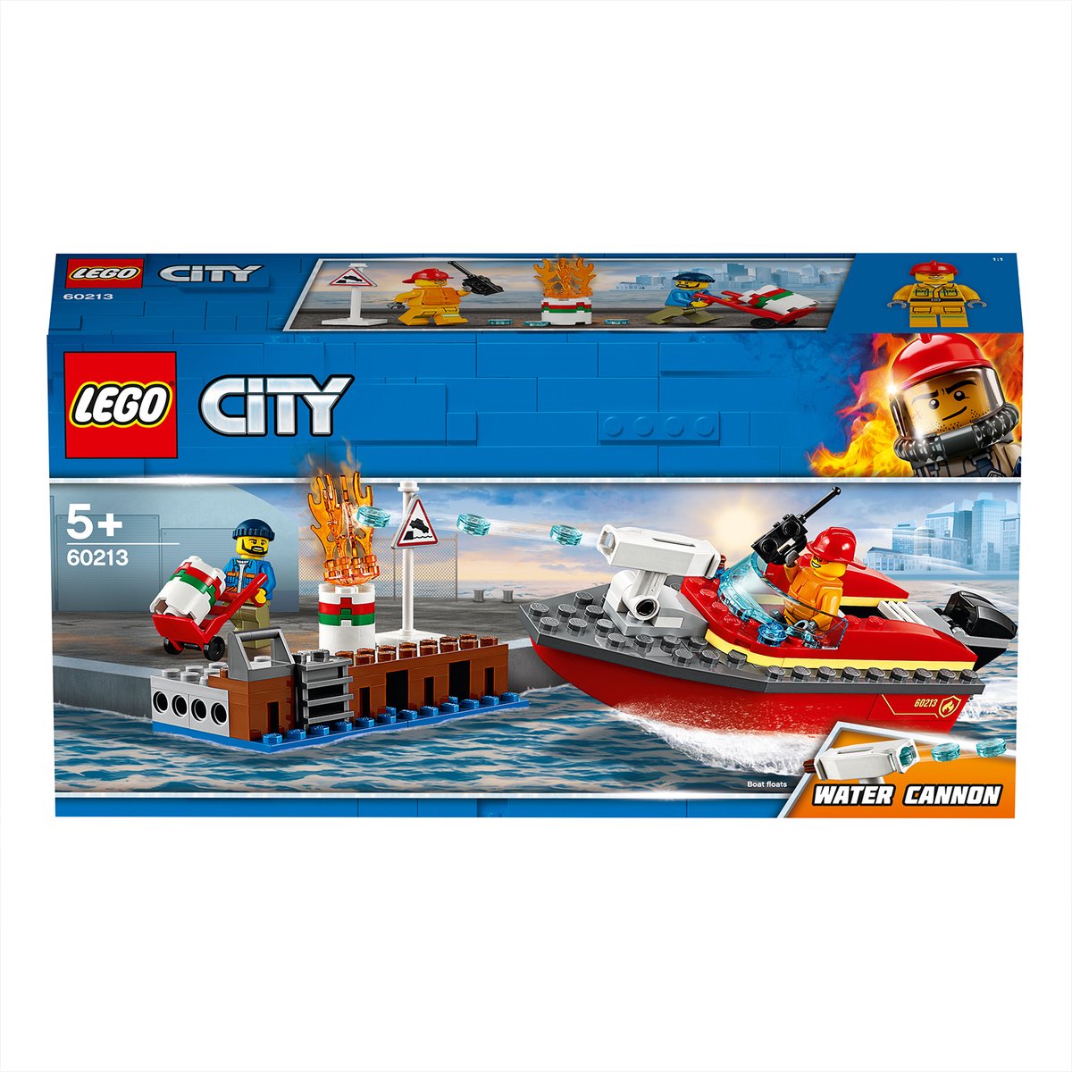 LEGO City Dock Side Fire 60213