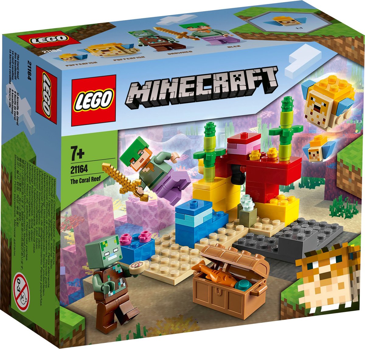 LEGO Minecraft Het koraalrif 21164 — cadeau in Spellen & Speelgoed - foto 4